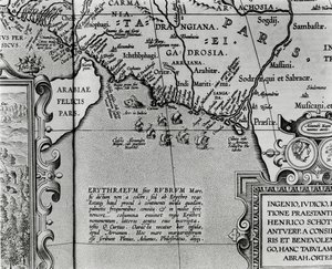 Mapa říše Alexandra Velikého, z 